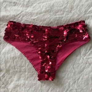 Sequin ruffle panties